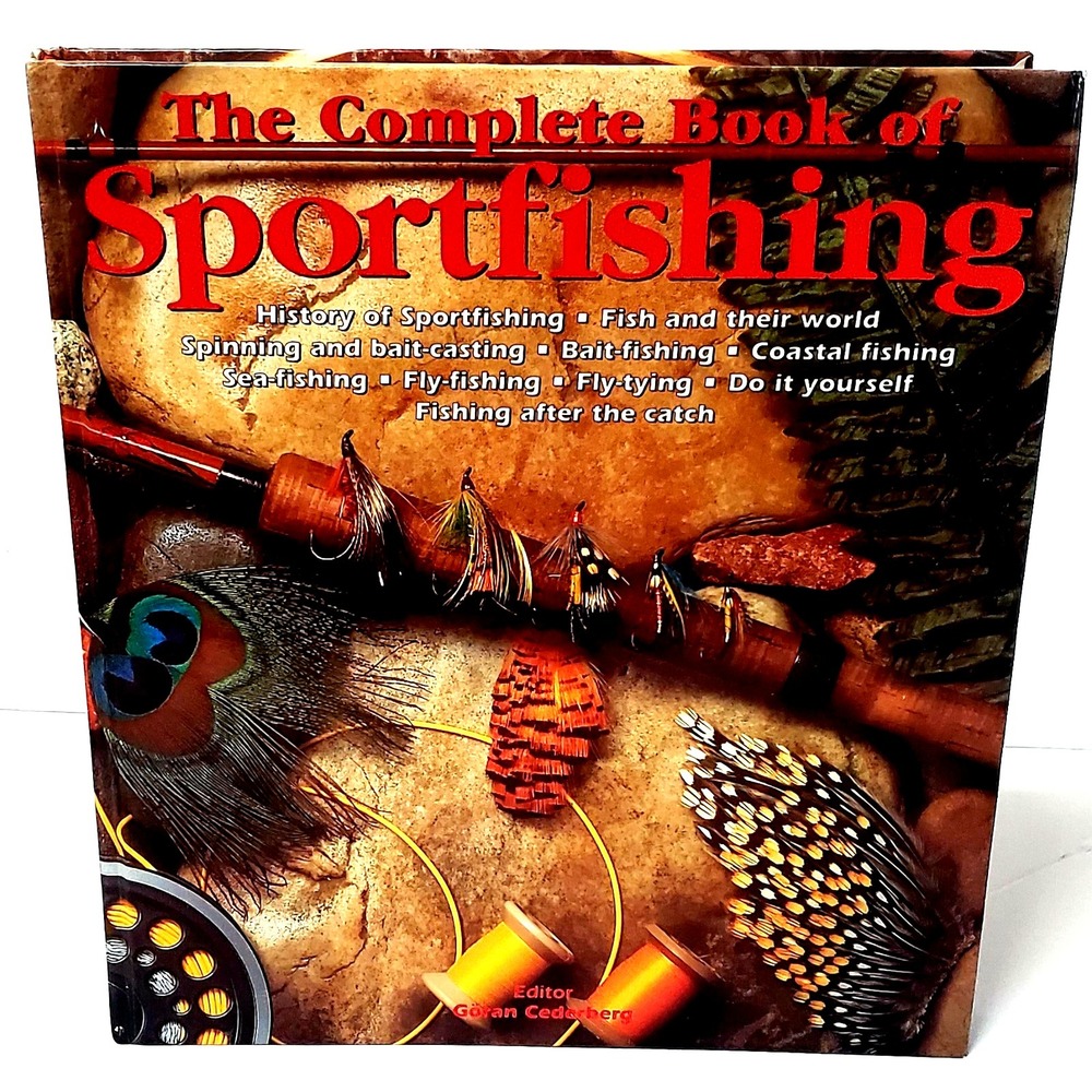 The Complete Book of Sportfishing Goran Cederberg Barnes & Noble Books HC 284 PG